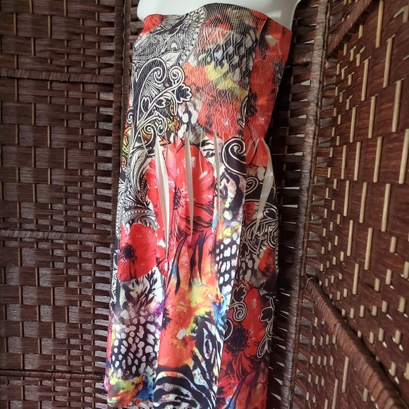 JJ Authentic  Strapless flower dress - Picture 5 of 5